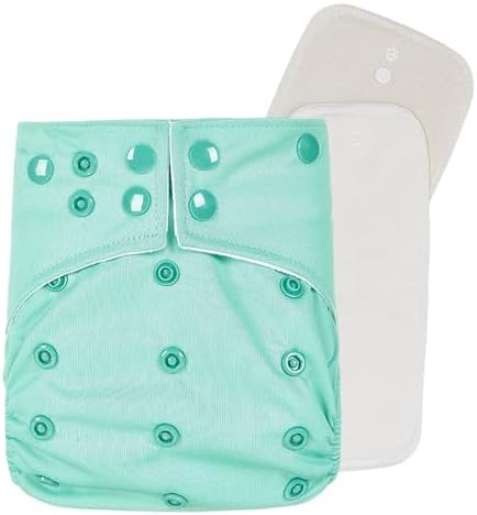 Многоразовые тканевые подгузники Bungie одного размера с двойными складками и вставками из пеньки и бамбука. Моющиеся регулируемые подгузники с карманами для младенцев и малышей. Bungies Diapers