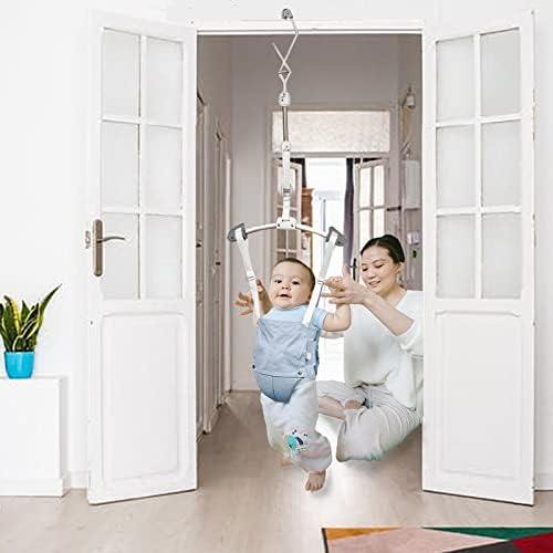 Детские дверные перемычки и шезлонги-тренажер с дверным зажимом, регулируемым ремнем для малышей в возрасте 6–24 месяцев… HI SUYI