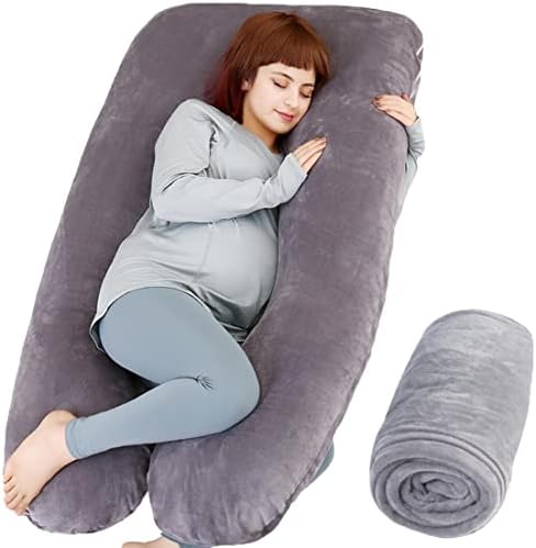 U-образная подушка для беременных и сменная наволочка для сна MOON PINE