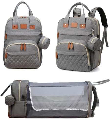 Рюкзак EXTREME для подгузников, многофункциональный рюкзак для путешествий, USB-порт для зарядки, стильный водонепроницаемый пеленальный коврик большой вместимости, ремни для коляски, чехол для соски — унисекс для мальчиков и девочек, для мам и пап Extreme Home