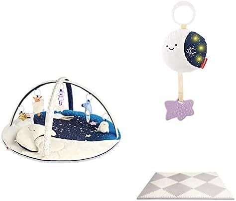 Подарочный набор Skip Hop Celestial Dreams Collection для малышей: тренажерный зал, лунное сияние, коврик для игровой площадки Skip Hop