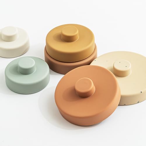 Maison Rue Stacking Tower (Confetti) - Мягкие силиконовые строительные кольца - Развивающая игрушка для малыша Maison Rue Modern Design For Families
