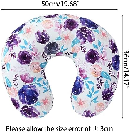 Breastfeeding Pillow Cover Nursing Pillow Cover Cuddle Pillow Slipcover Detachable Nursing Pillow Protective Cas Baby Feeding Supplies 6 Months and Up 6-12 Months Set Peiiwdc