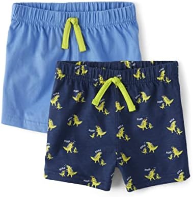 The Children's Place Baby Boys' Pull on Everyday Shorts 2 Pack The Children's Place