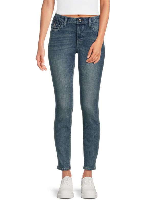 Женские Джинсы skinny True Religion Jennie Mid Rise True Religion