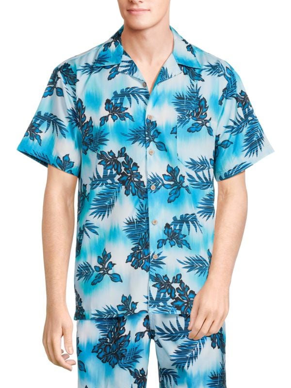 Waikiki Tropical Camp Shirt Trunks Surf & Swim Co.