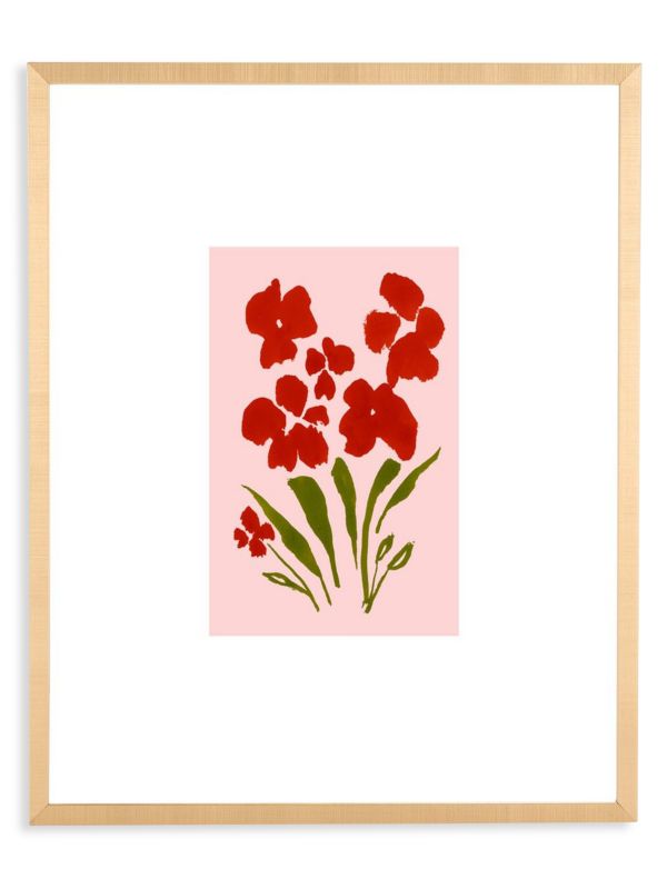 Floral Rectangular Wall Art Safavieh