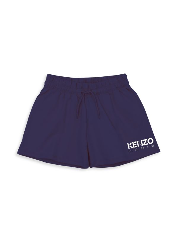 Шорты KENZO Для девочек Fleece Logo Shorts KENZO