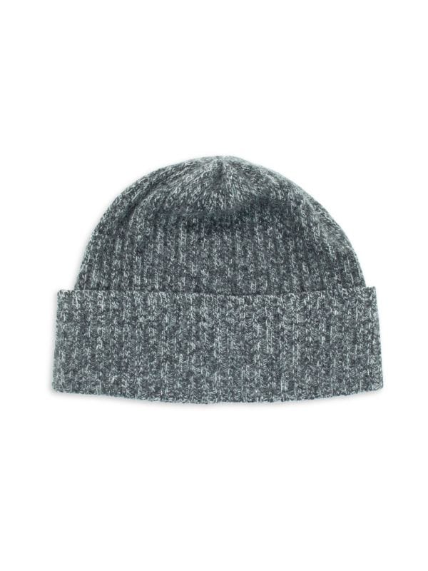 Cashmere Ribbed Beanie Portolano