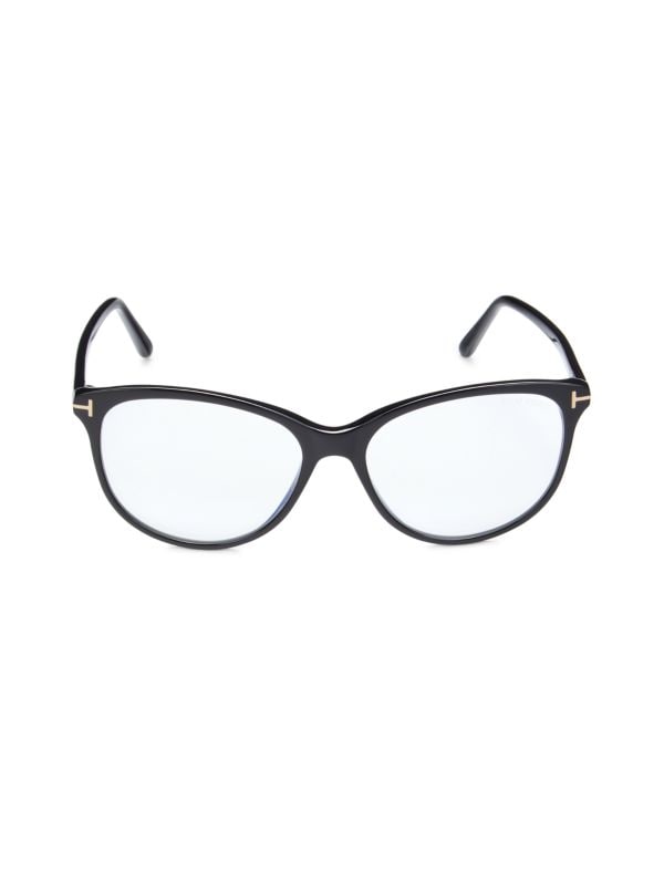 55MM Cat Eye Blue Light Glasses Tom Ford