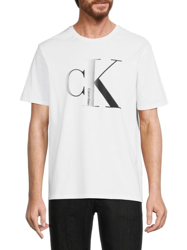 Calvin Klein Jeans Big & Tall monogram chest logo oversized T