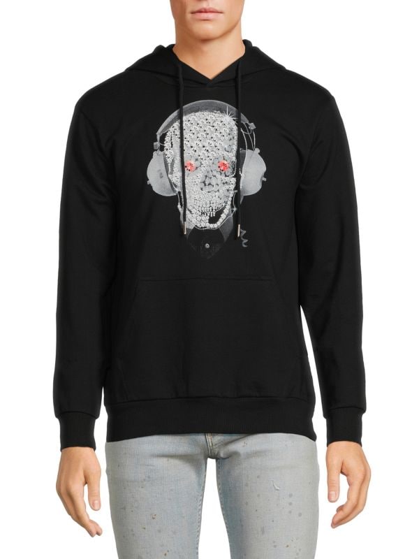 Мужская Толстовка Eleven Paris Skull Graphic Eleven Paris