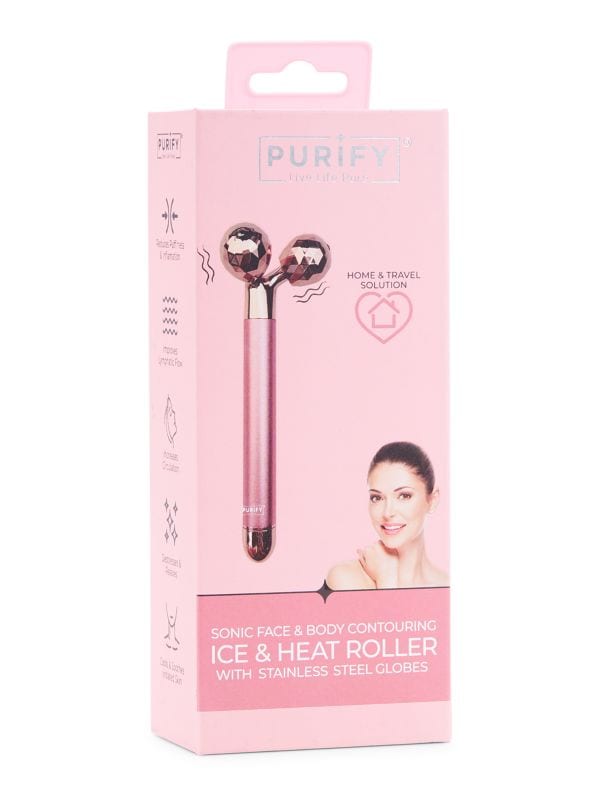 Purify Sonic Face & Body Contouring Ice & Heat Roller Purify-nyc