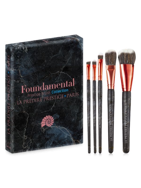 5-Piece Fundamental Prestige Brush Collection Set PREDIRE PARIS