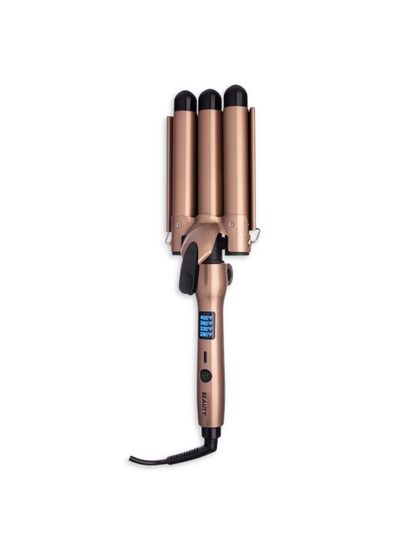 Digital & Foldable 1" 3 Barrel Waver CORTEX BEAUTY