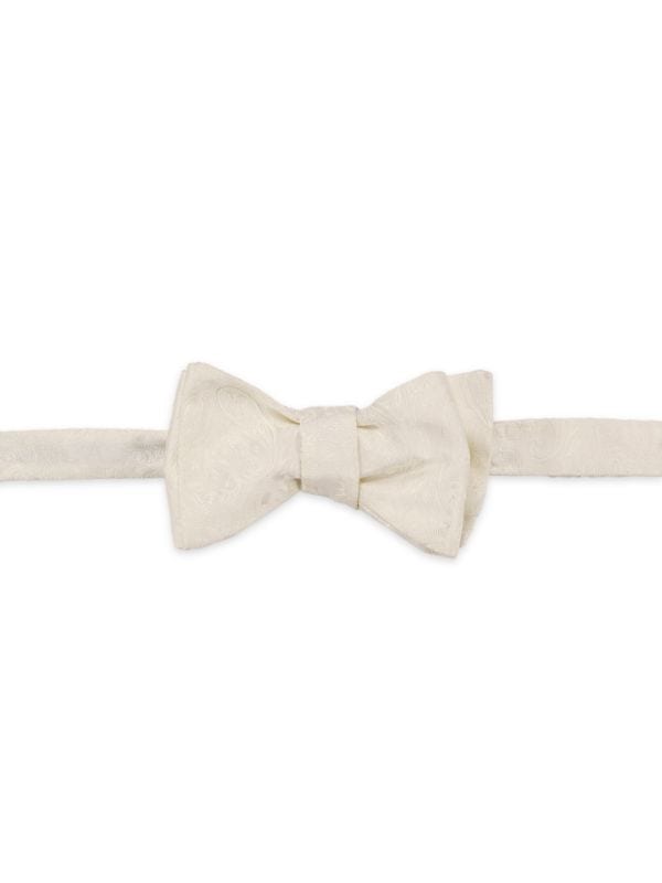 Шелковый галстук-бабочка с узором пейсли Eton