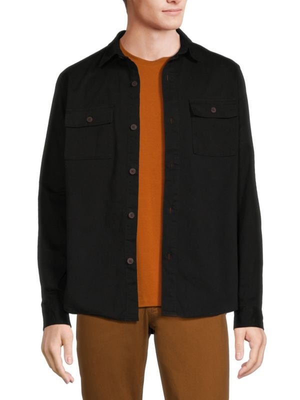 Саржевая куртка-рубашка Ben Sherman
