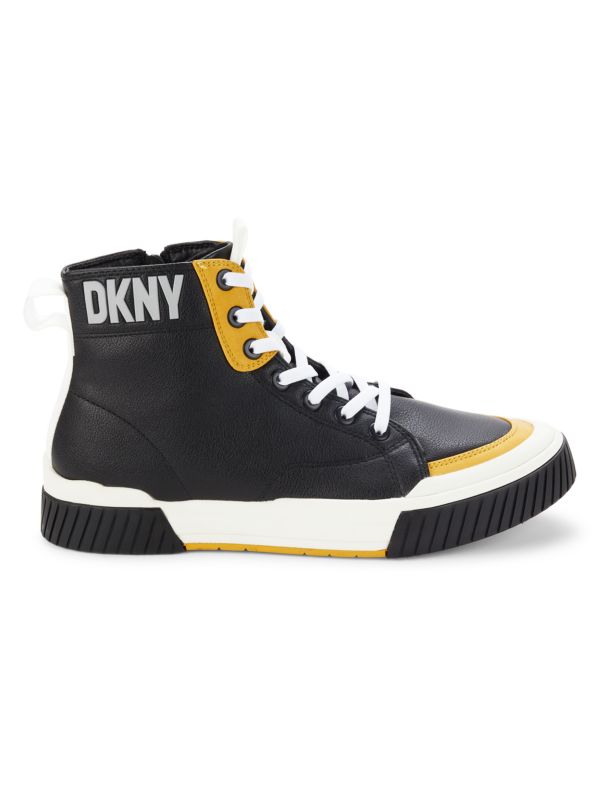 Мужские кроссовки в стиле лайфстайл от DKNY - Logo Mid Top DKNY