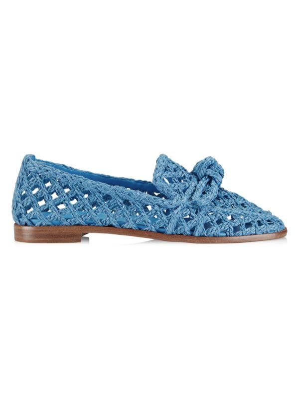 Женские Лоферы Alexandre Birman Raffia Flat Alexandre Birman