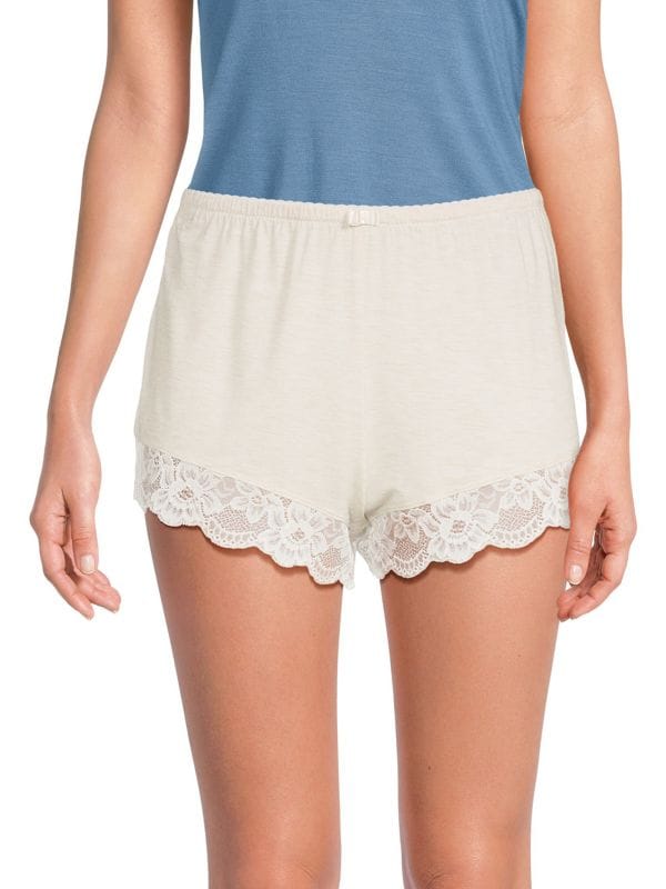 Женские Пижамные брюки и шорты Journelle Emma Lace Trim Shorts Journelle