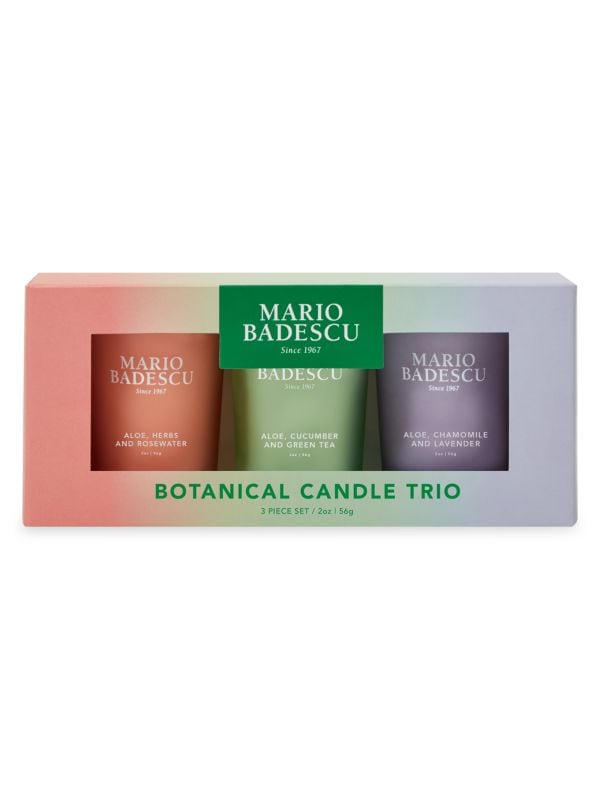 Набор свечей Botanical Scented Trio из 3 предметов Mario Badescu