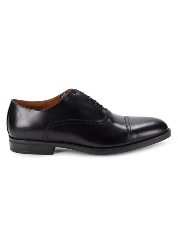 Мужские Оксфорды Bruno Magli Butler Leather Cap Toe Bruno Magli