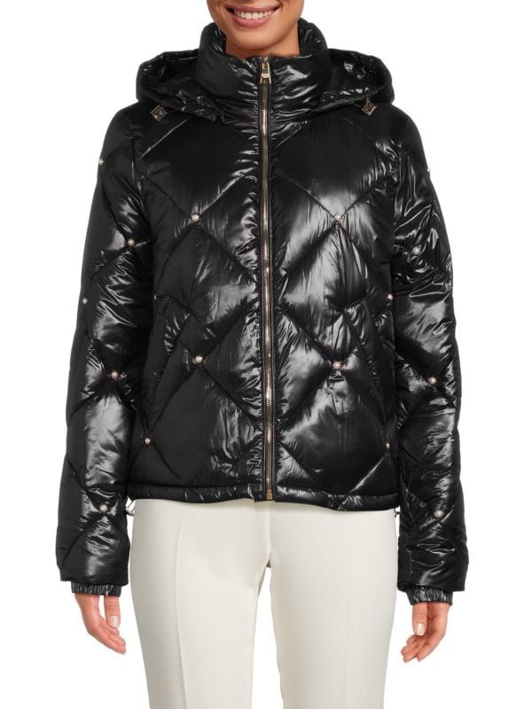 Стеганая куртка-пуховик Karl Lagerfeld Paris