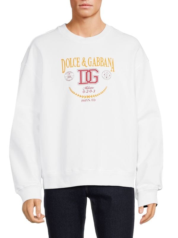 Толстовка с графическим логотипом Dolce & Gabbana