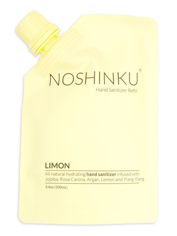 Organic Limon Nourishing Organic Pocket Sanitizer Refill Pouch Noshinku