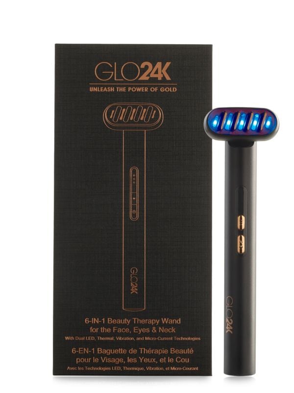 6-In-1 Beauty Therapy Wand Glo24K