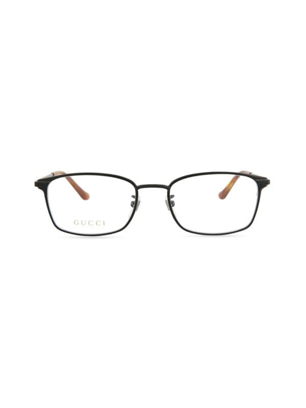 53MM Rectangle Eyeglasses GUCCI