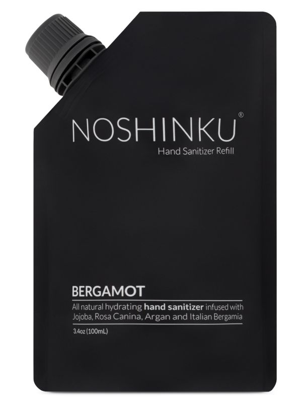 Organic Bergamot Nourishing Pocket Sanitizer Refill Pouch Noshinku