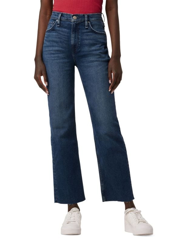 Прямые джинсы Remi с высокой посадкой Hudson