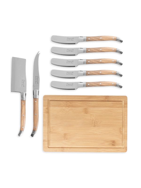 Набор ножей и досок для сыра, 8 предметов French Home