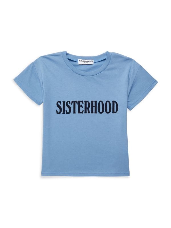 Укороченная футболка для девочек Sisterhood Suburban Riot