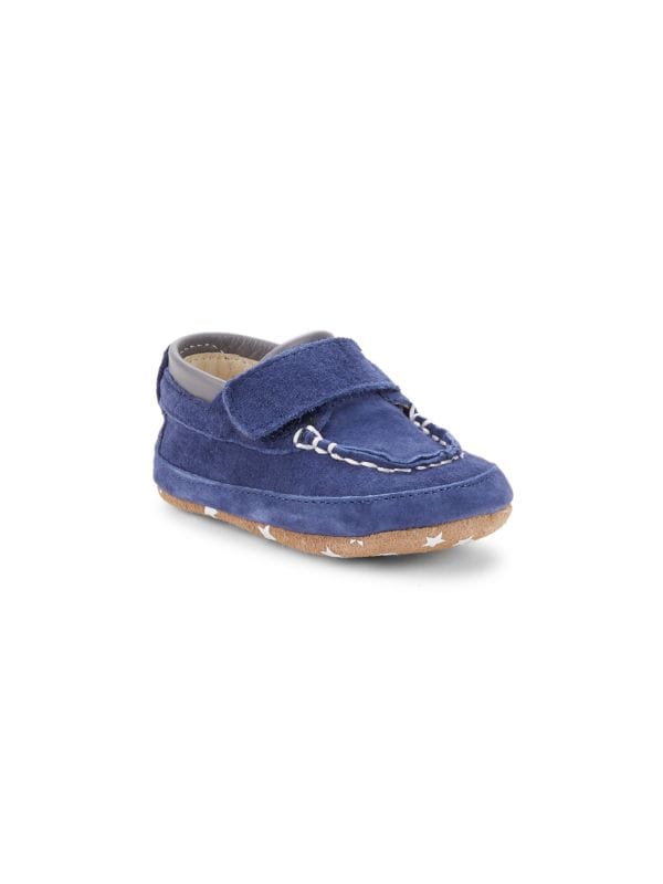 Детские балетки и туфли на плоской подошве Robeez Baby's Boden First Kicks Suede Loafers Robeez