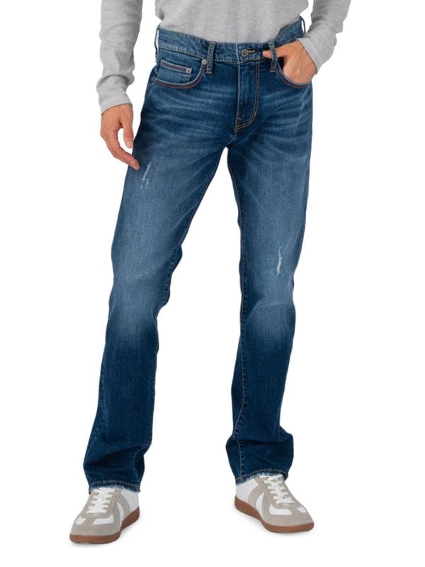 Джинсы узкого кроя с высокой посадкой Barfly Stitch's Jeans