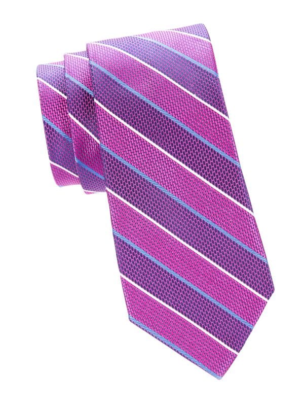 Полосатый шелковый галстук Bruno Piatelli