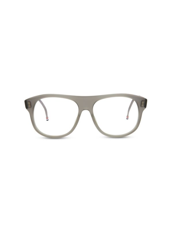 51MM Round Aviator Eyeglasses Thom Browne