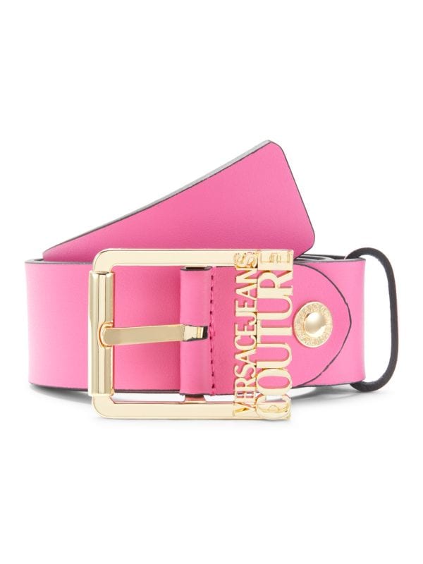 Ремень Versace Jeans Couture Logo Leather Belt Versace Jeans Couture