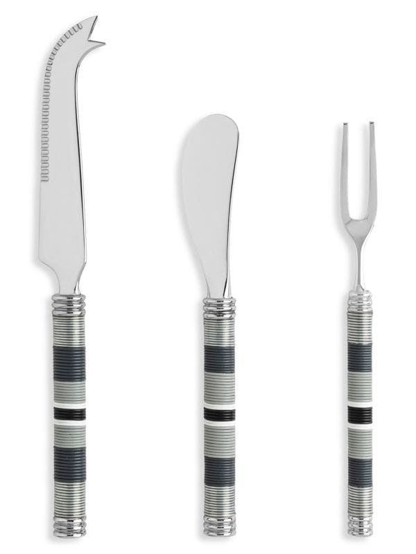Набор из трех предметов: разбрасыватель, сервировочная вилка и нож для сыра French Home