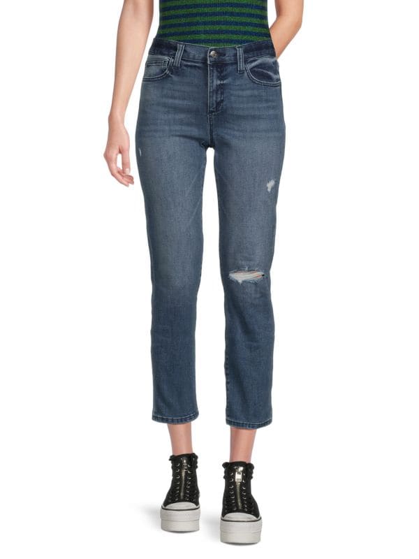 Укороченные прямые джинсы Joe's Jeans