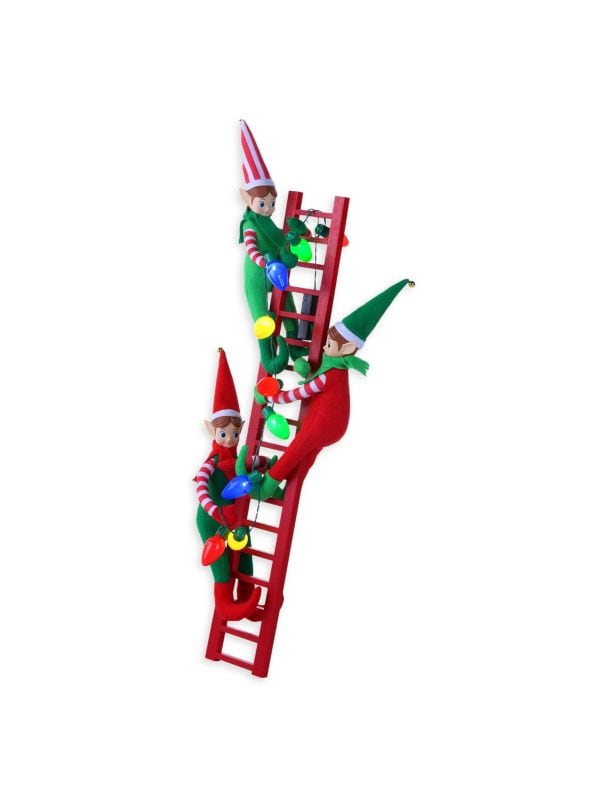 LED Elves Tree Trimmer Decor Mr. Christmas