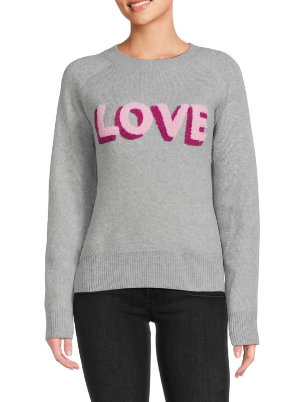 Love Crewneck Sweater Bobeau
