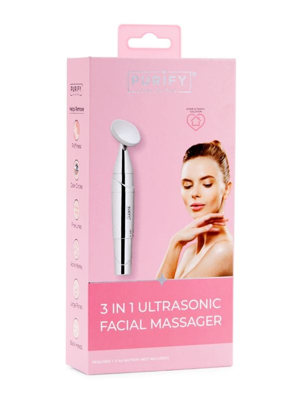 3-In-1 Ultrasonic Facial Massager Purify-nyc