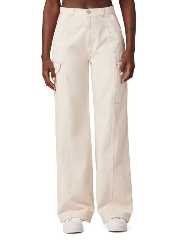 Широкие джинсовые брюки-карго Hudson