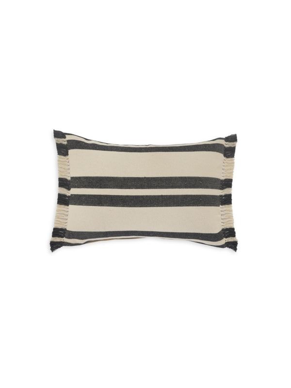 Подушка для спины Elise Misty Stripe, хлопок, 61 см x 41 см, застежка на молнии LR Home