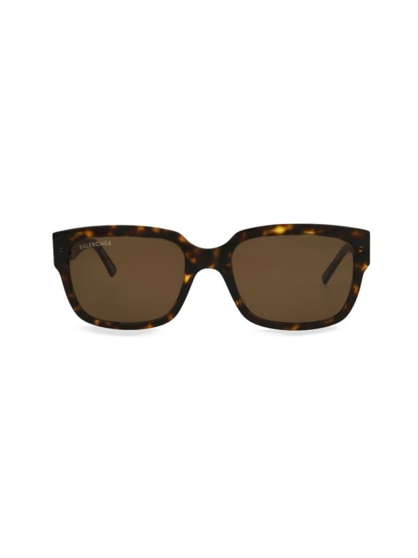 55MM Rectangle Sunglasses Balenciaga