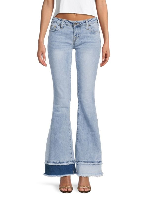 Расклешенные джинсы Carrie с низкой посадкой True Religion