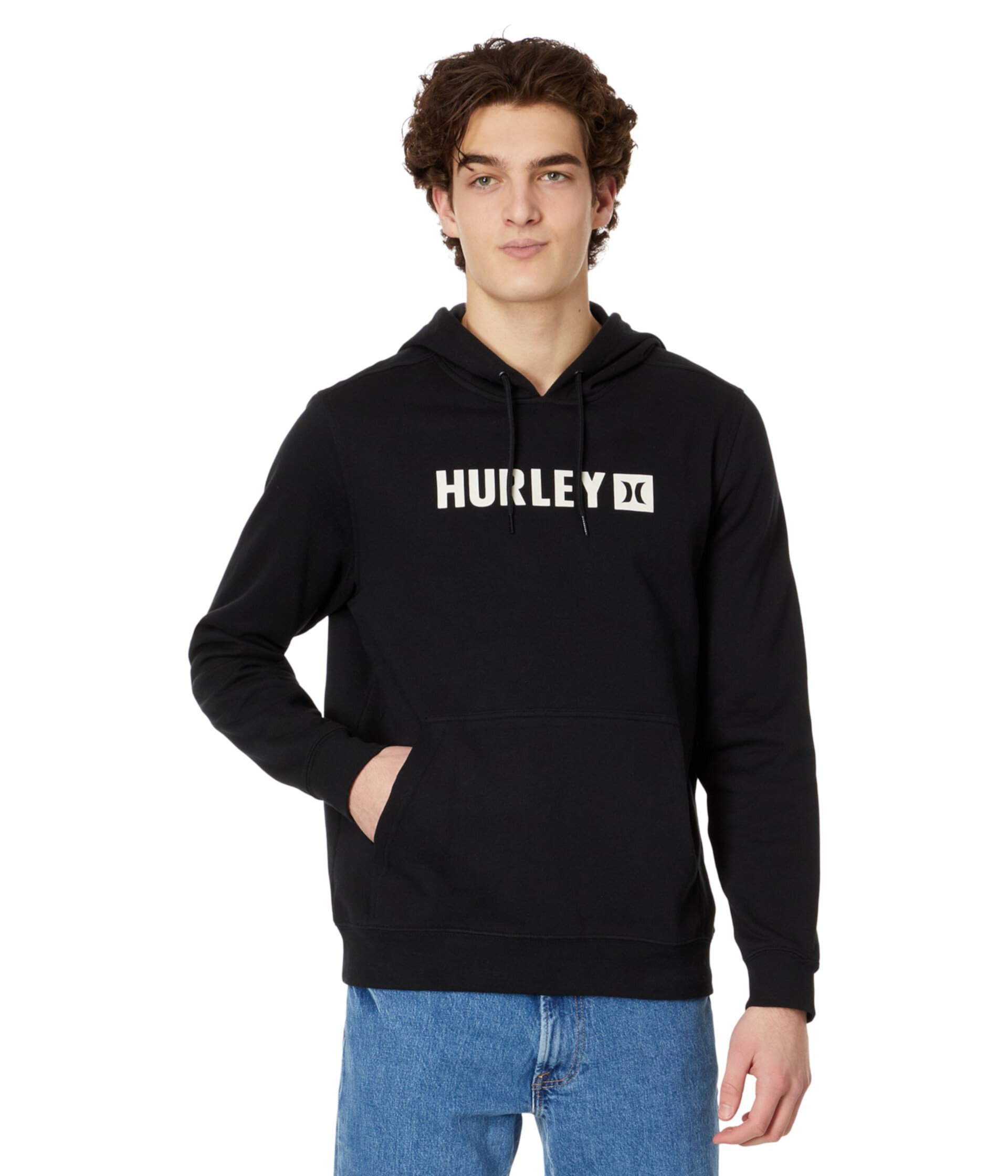 Флисовый пуловер с капюшоном The Box Hurley